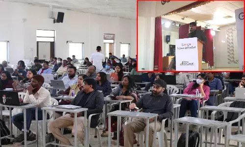 google news initiative data dialogue work shop, journalist sudhakar reddy udumula