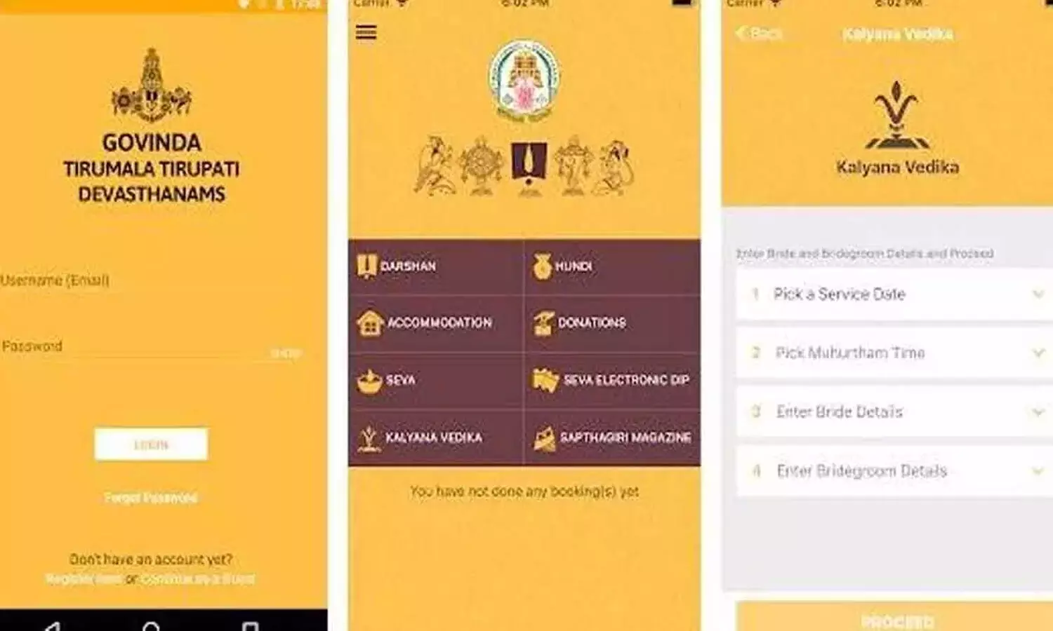 tt devasthanams, govinda app update version