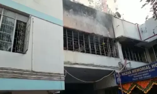 jharkhand fire accident, 6 killed in Massive Fire accident, doctor couple died in their hospital