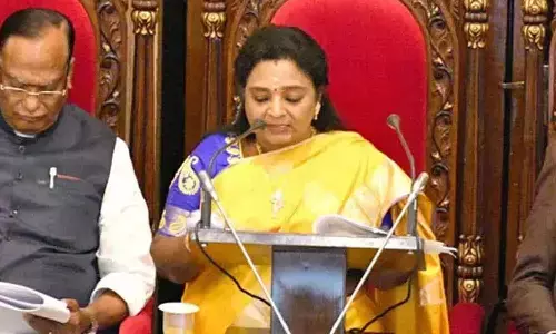 గవర్నర్ ప్రసంగంపైనే