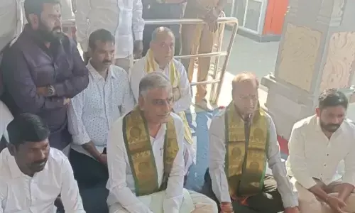 బడ్జెట్ కు ముందు హరీశ్‌రావు