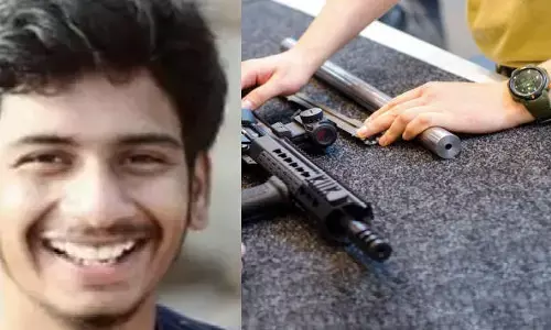 madhira youth akhil sai, gun misfire