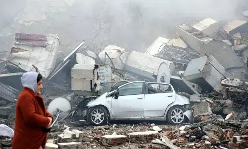 over 100 earthquakes