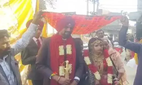 marriage in crematorium, punjabs amritsar