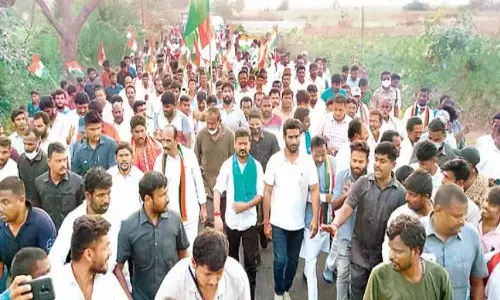 ఖమ్మం జిల్లాలో రేవంత్ పాదయాత్ర