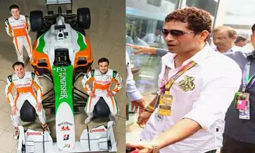 ఫార్ములా ఈ రేస్ కు సచిన్