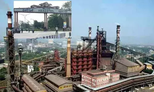 workers, strike, steel plant, visakhapatnam