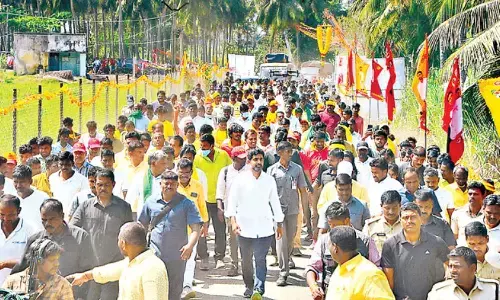 నేడు తిరుపతి జిల్లాకు లోకేష్