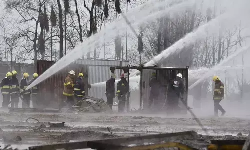 అసోంలో భారీ అగ్నిప్రమాదం