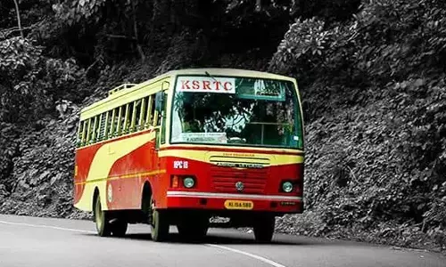 rtc bus,  stolen, karnataka