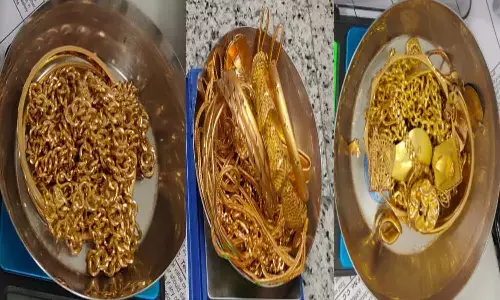 ఏడుకోట్ల విలువైన బంగారం స్వాధీనం