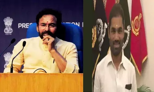 minister kishan reddy son in law jeevan reddy