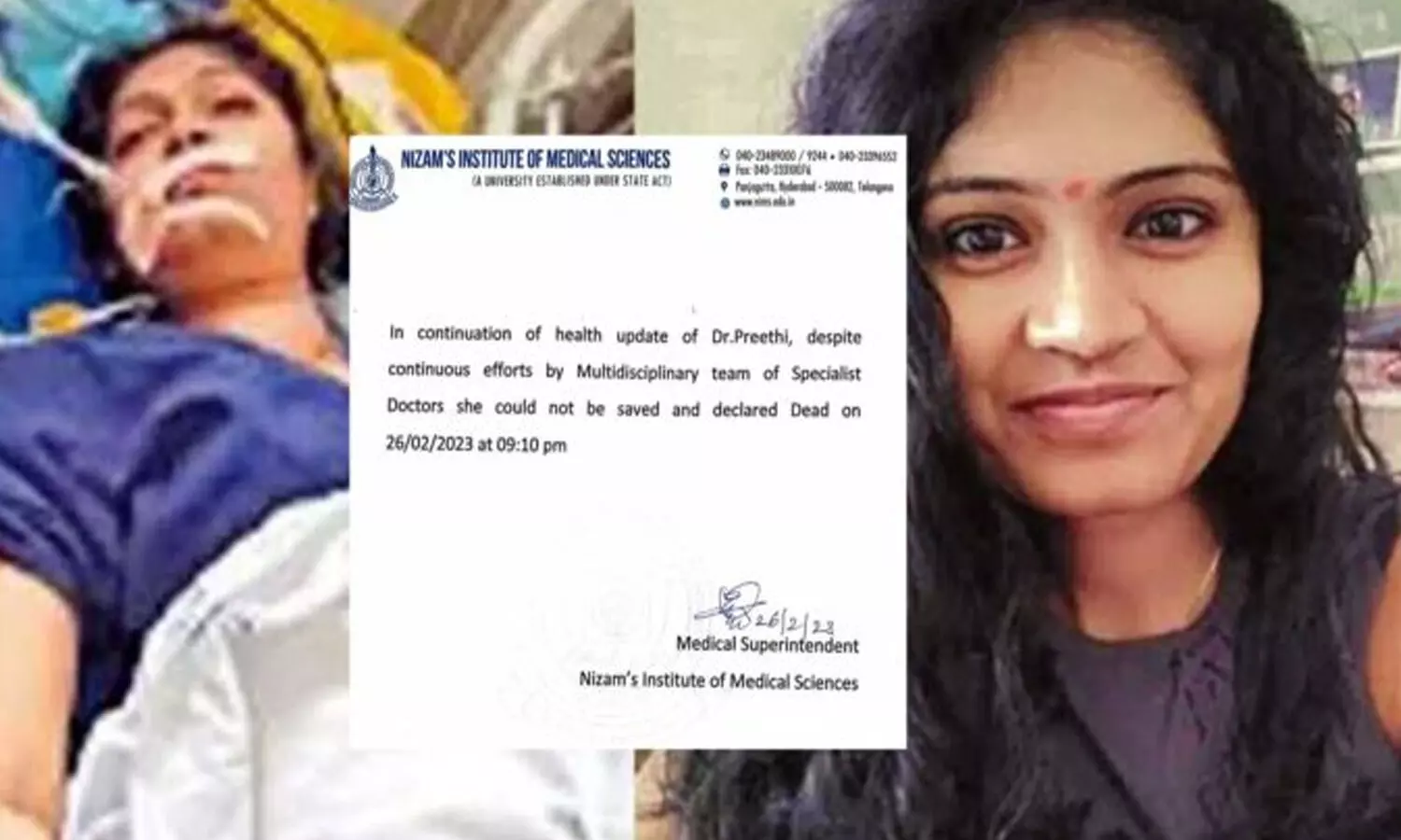 doctor preeti passed away