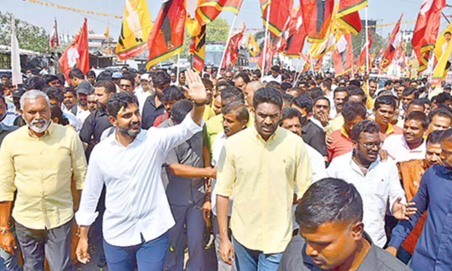 చంద్రగిరిలో నారా లోకేష్