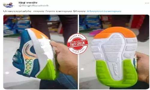 Fact Check: Campus Shoes banned tricolour-themed shoes two years ago but the product goes viral again
