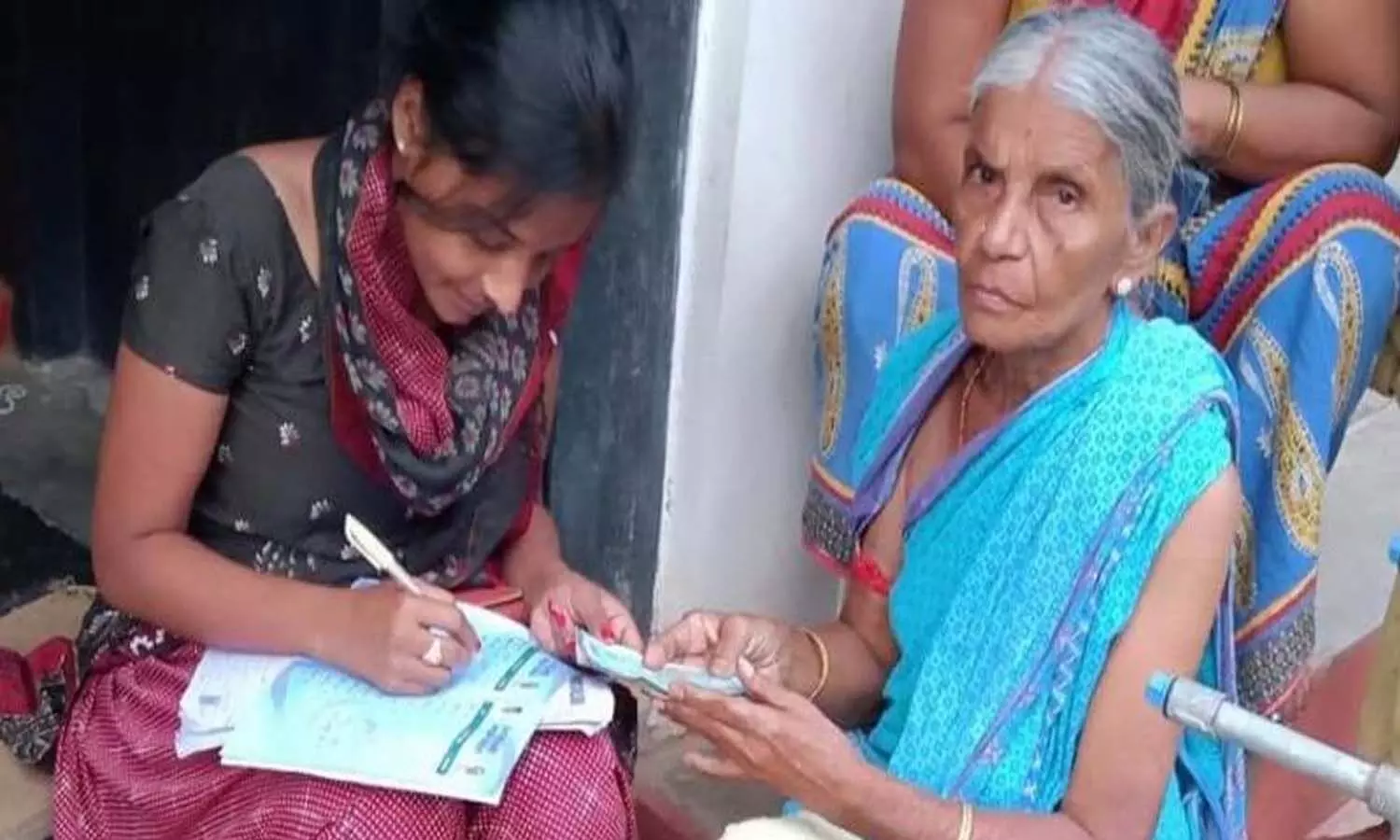 pensions, distribution,  today morning, andhra pradesh