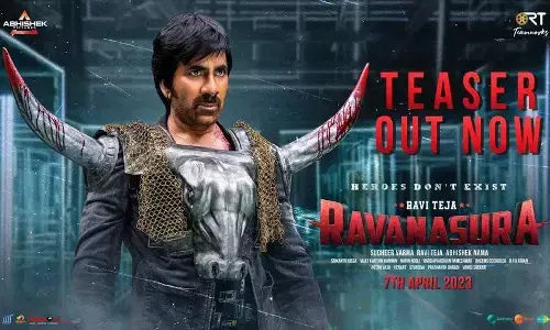 ravanasura teaser, raviteja, ravanasura release date