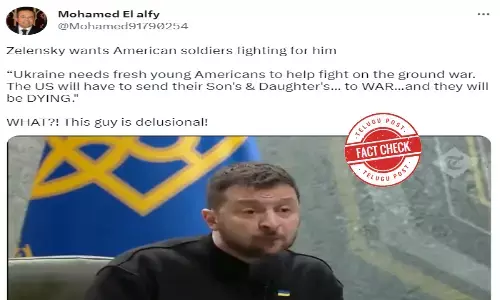 Fact Check: Zelenskyy’s video demanding Americans to send their sons and daughters to Russia-Ukraine war is taken out of context