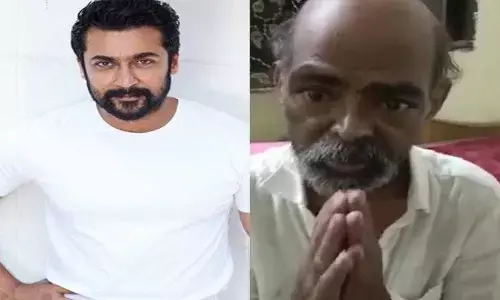 suriya helps to VA Durai