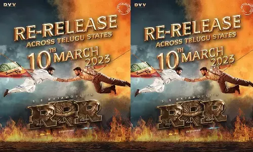 RRR Re Release in Telugu States