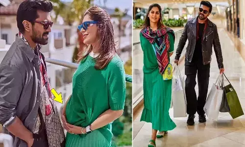 ram charan baby moon, upasana konidela