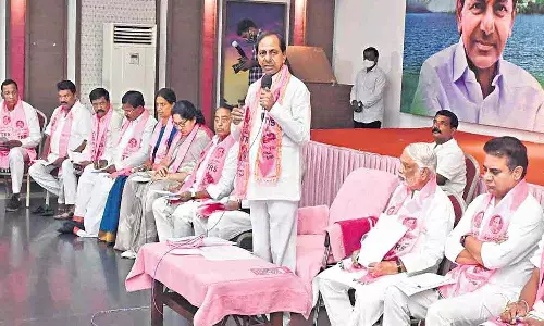brs, meetinng, kcr, telangana