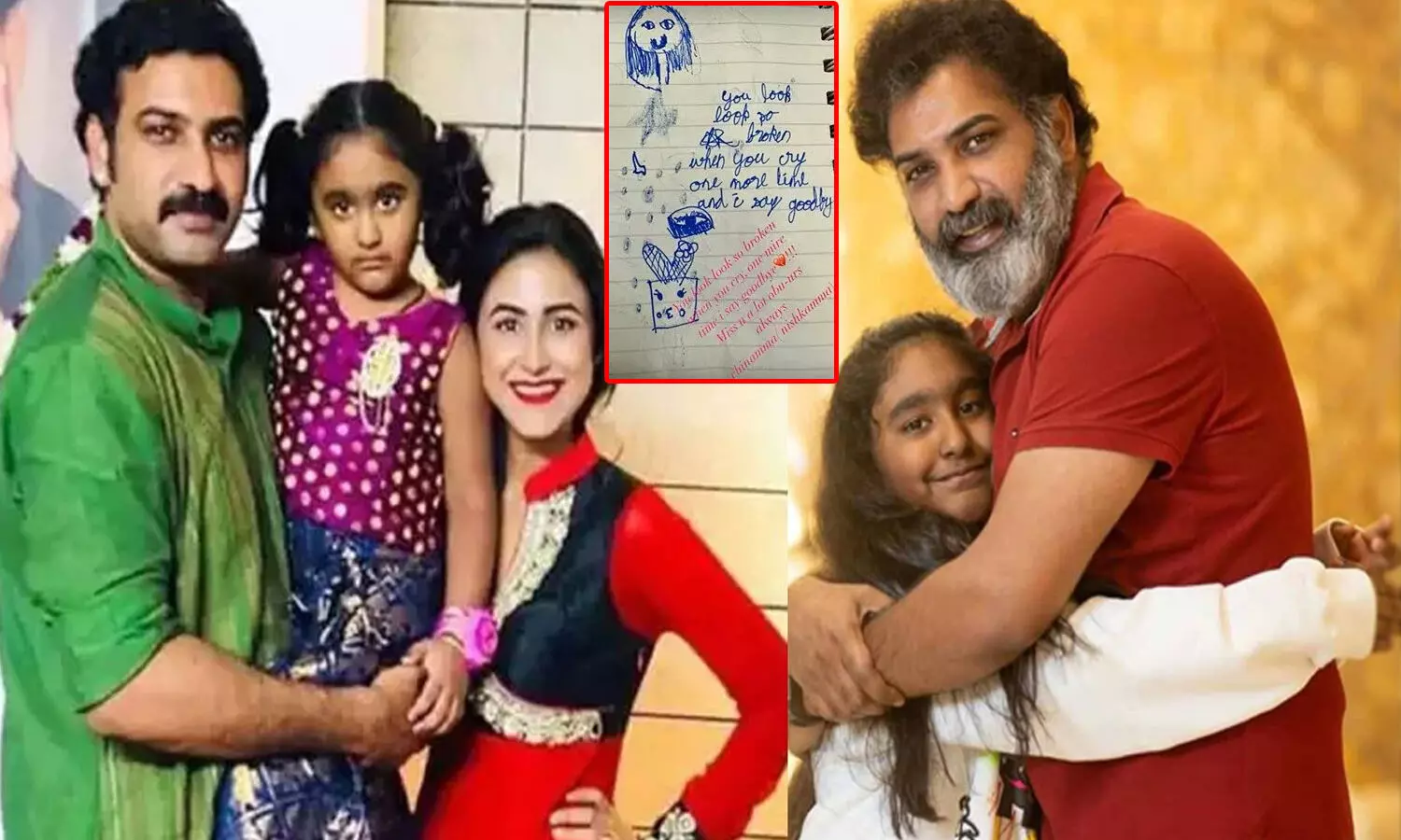 tarakaratna family, nishka emotional letter