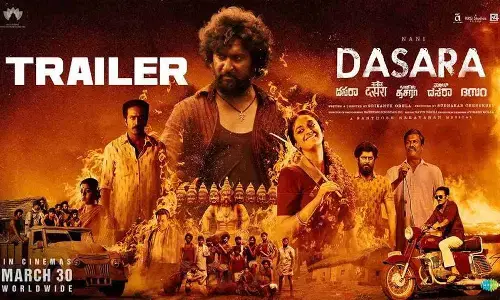 dasara movie trailer