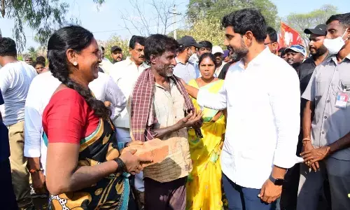 43వ రోజు లోకేష్ పాదయాత్ర