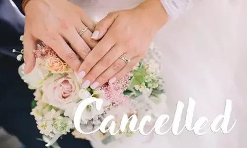 wedding cancelled, drunken groom