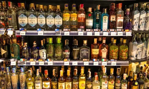 liquor case,  custody, two days, liquor case