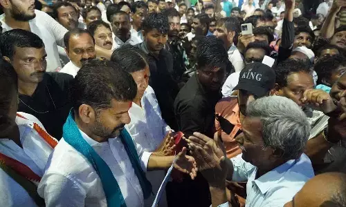కామారెడ్డిలో రేవంత్ పాదయాత్ర