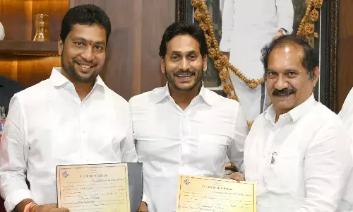 mlcs, jagan, courtesy call