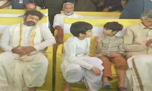 nara lokesh, devansh, tirumala