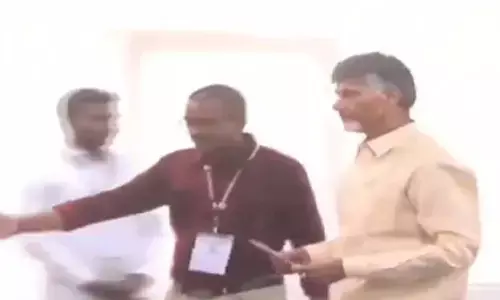 ఓటేసిన చంద్రబాబు