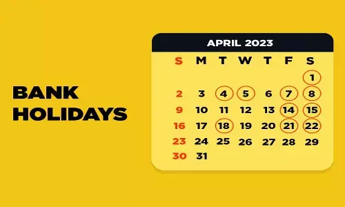 bank holidays in april