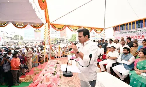 మరో ఫ్లైఓవర్ ను ప్రారంభించిన కేటీఆర్