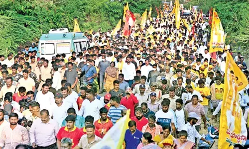 52వ రోజు లోకేష్ పాదయాత్ర