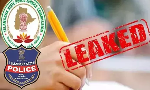 tspsc, question paper, leakage, newzealand, prasanth, telangana