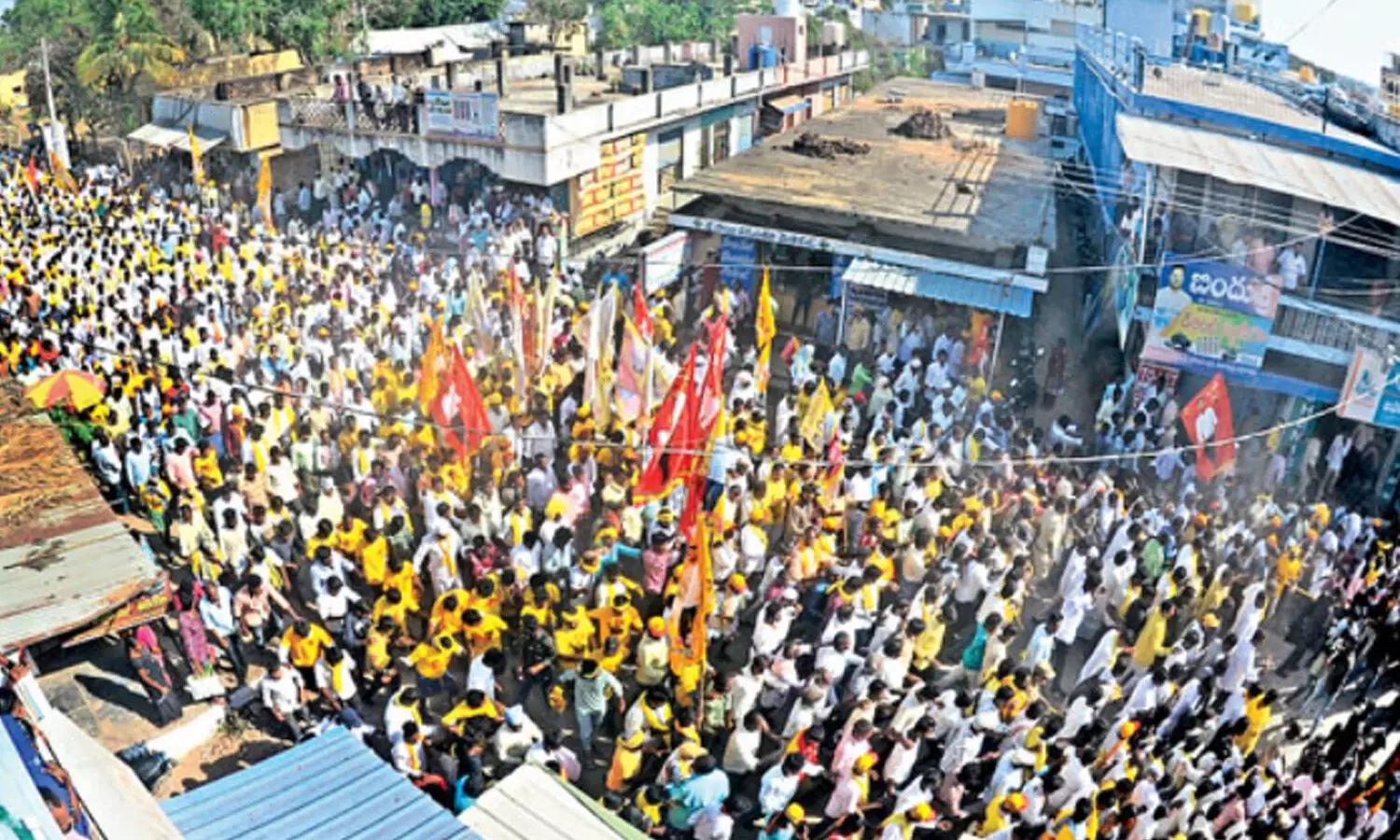 లోకేష్ యాత్ర నేటి షెడ్యూల్