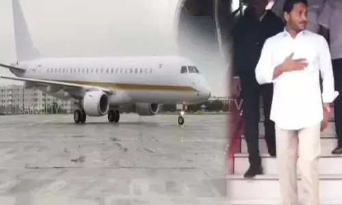 జగన్ విమానంలో సాంకేతిక లోపం