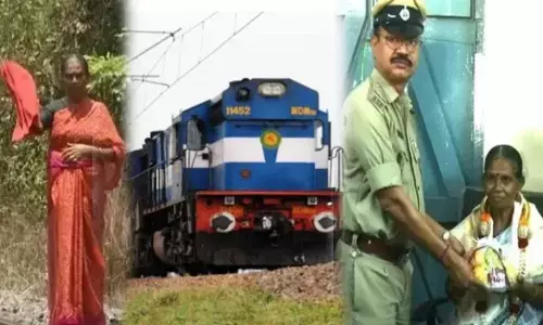 matsyagandha express, woman saves a train from accident