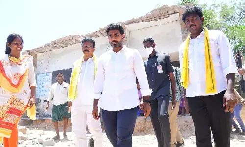 నేడు నంద్యాల జిల్లాలోకి నారా లోకేష్