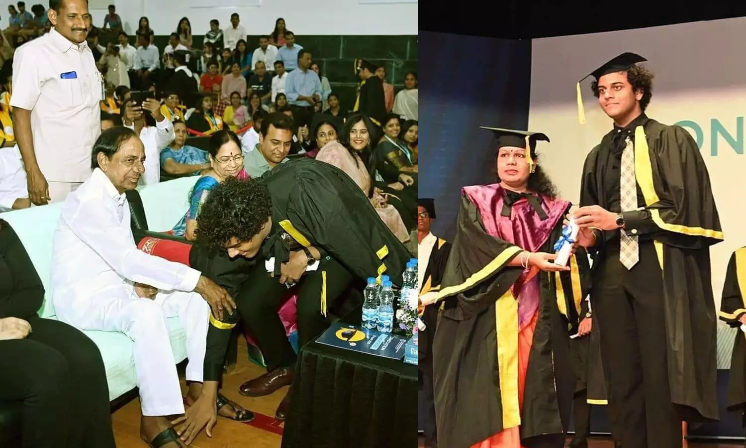 himansh, graduation, kcr, ktr