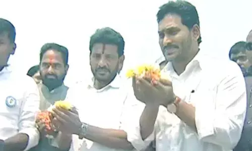 మూలపేట పోర్టుకు శంకుస్థాపన