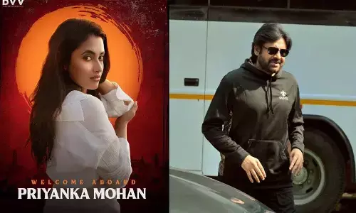 priyanka mohan, They call him OG movie, Pawan Kalyan