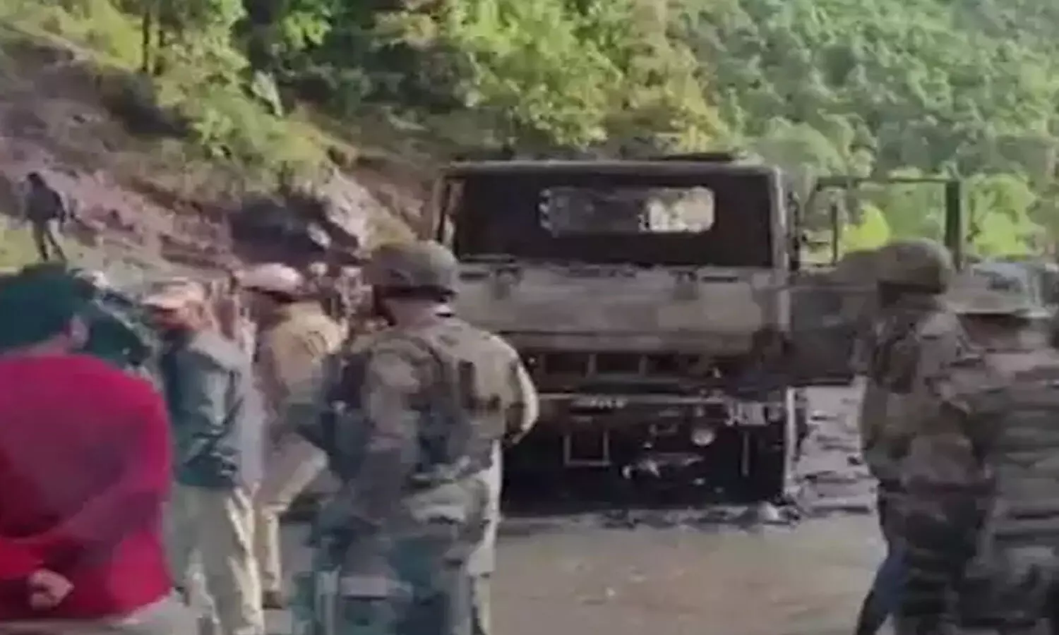 J&K poonch sector, 5 jawans killed by terrorists, terrorists attack