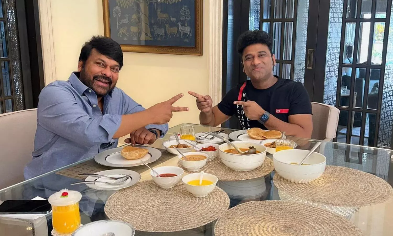 బాస్ తో బ్రేక్ ఫాస్ట్