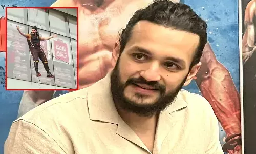 అందుకే షాపింగ్ మాల్ పై నుండీ దూకేశాను : అఖిల్