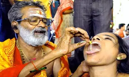 Fish Medicine in hyderabad, Nampally Exhibition Grounds